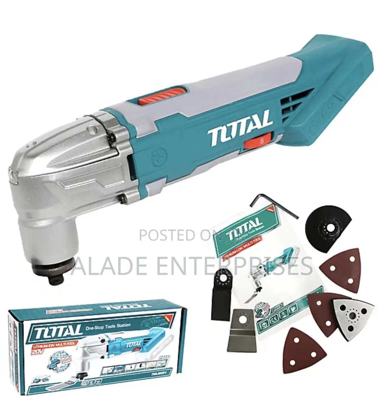 Total Cordless Oscillating Multi-tool 20v
