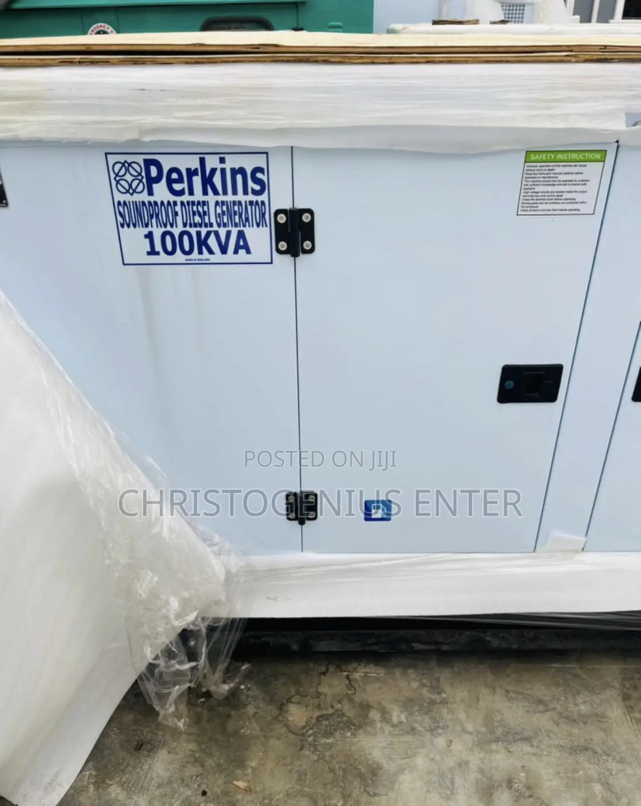 100kva Perkins Soundproof Generator