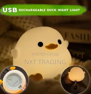 Adorable Silicone Duck Led Night Light