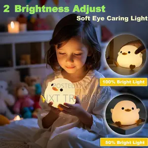 Adorable Silicone Duck Led Night Light