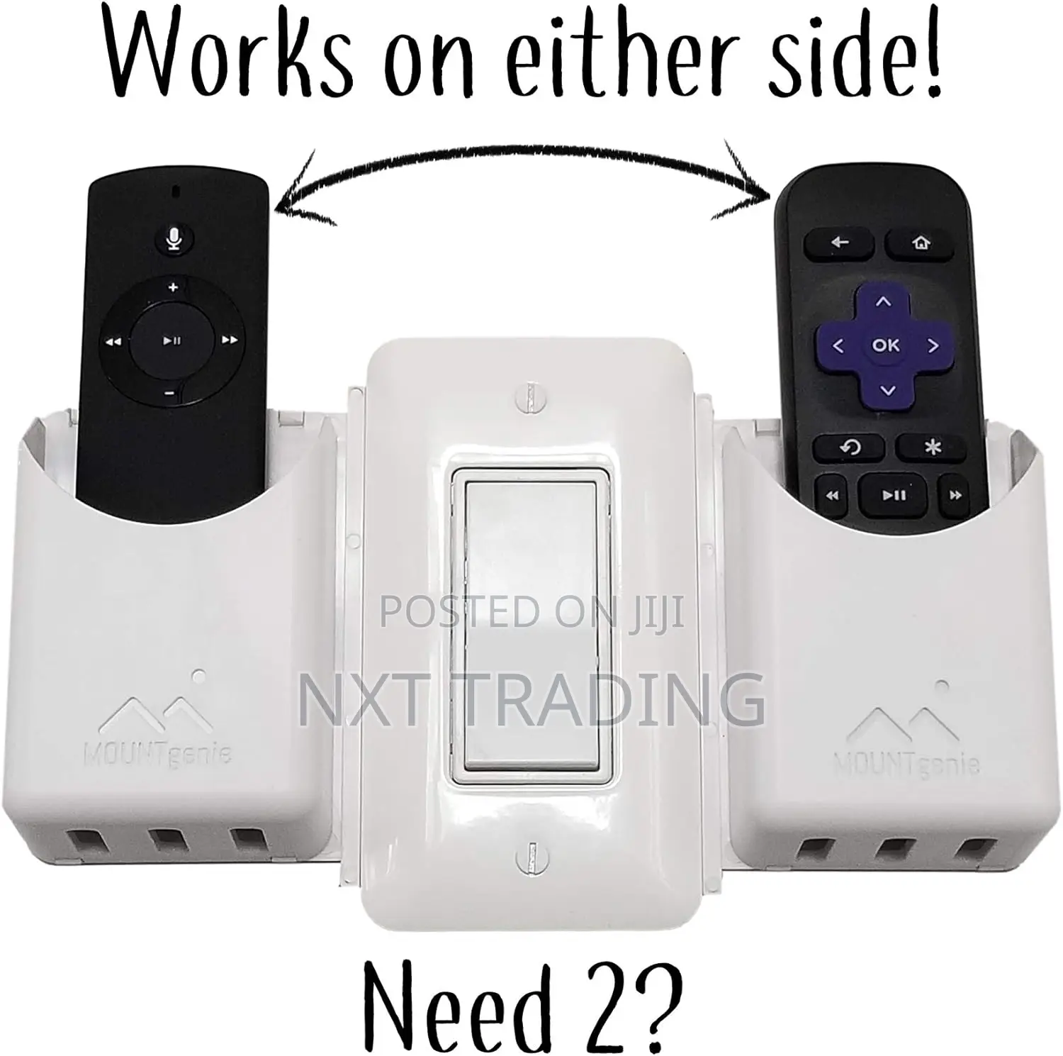 Mount Genie No Screw-Ups Remote Control Holder
