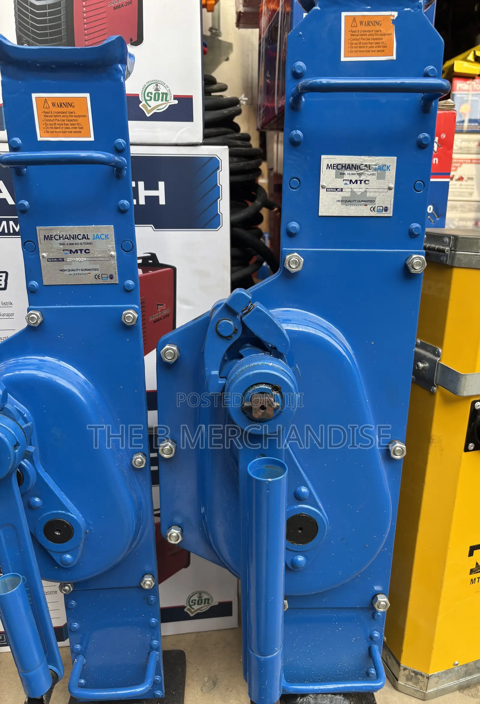 10 Tons Mechanical/Monkey Jack