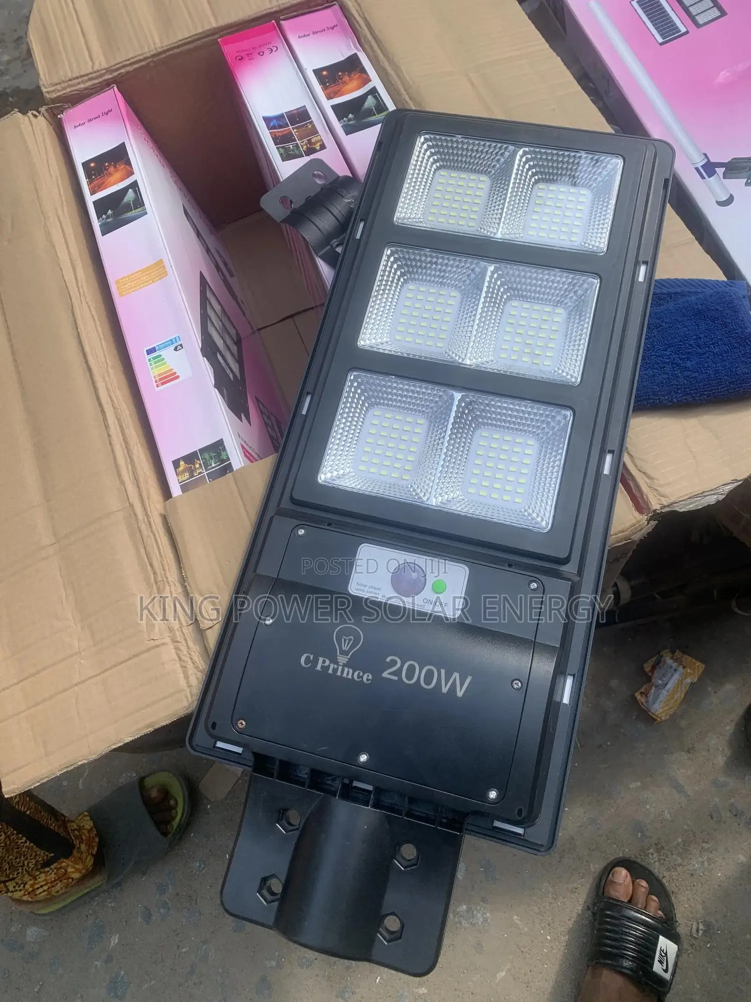 200w Solar Street Light