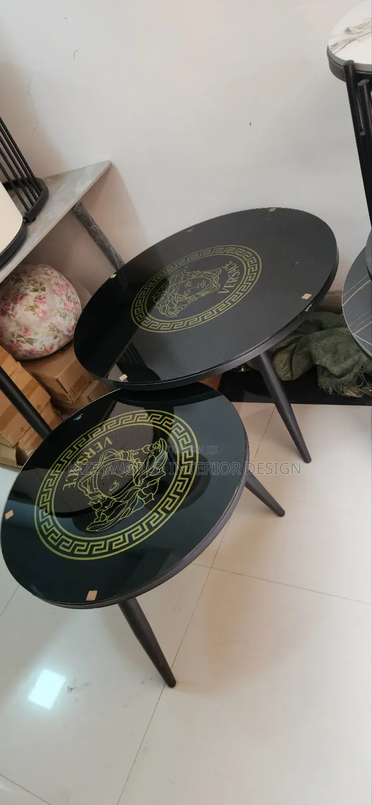 Versace 1+1 Center Table Glass Top