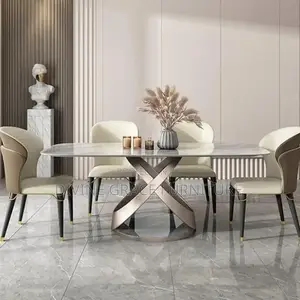 Marble Dining Table Set