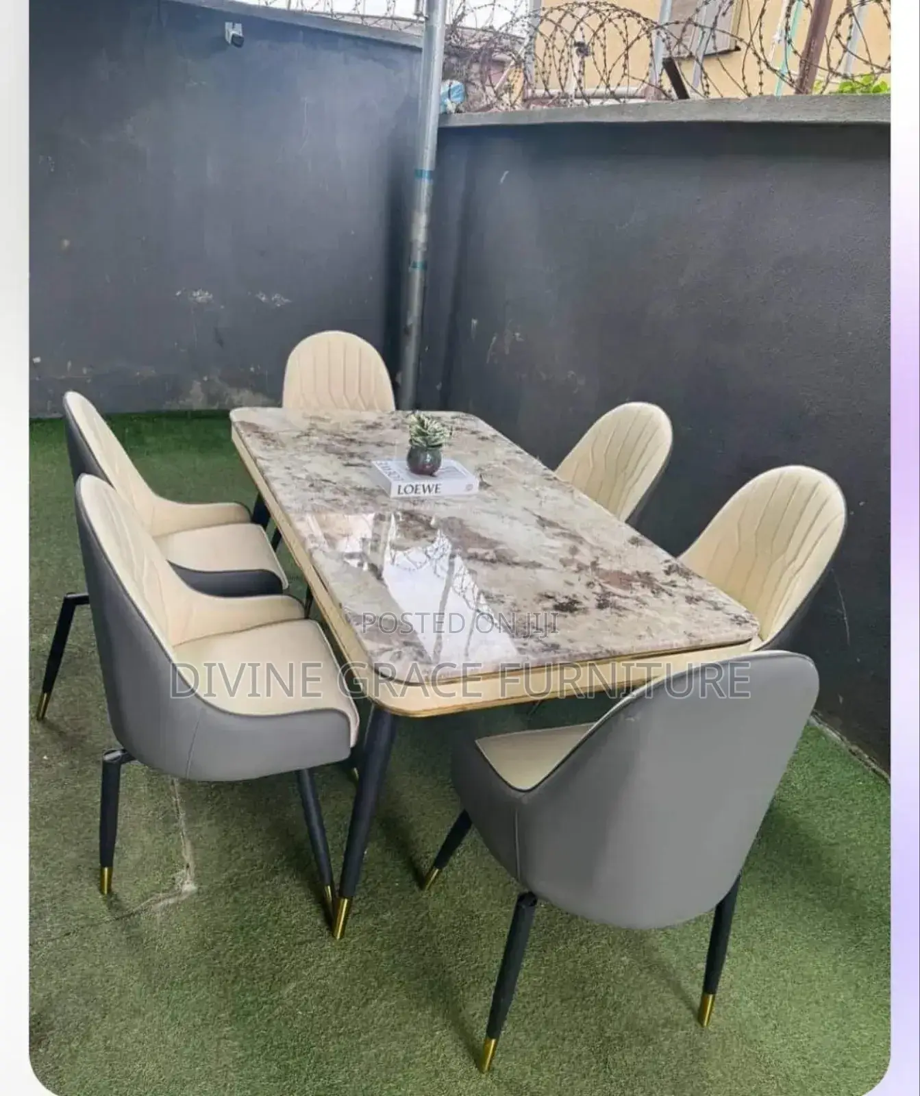 High Quality Executive Marble Dining Table