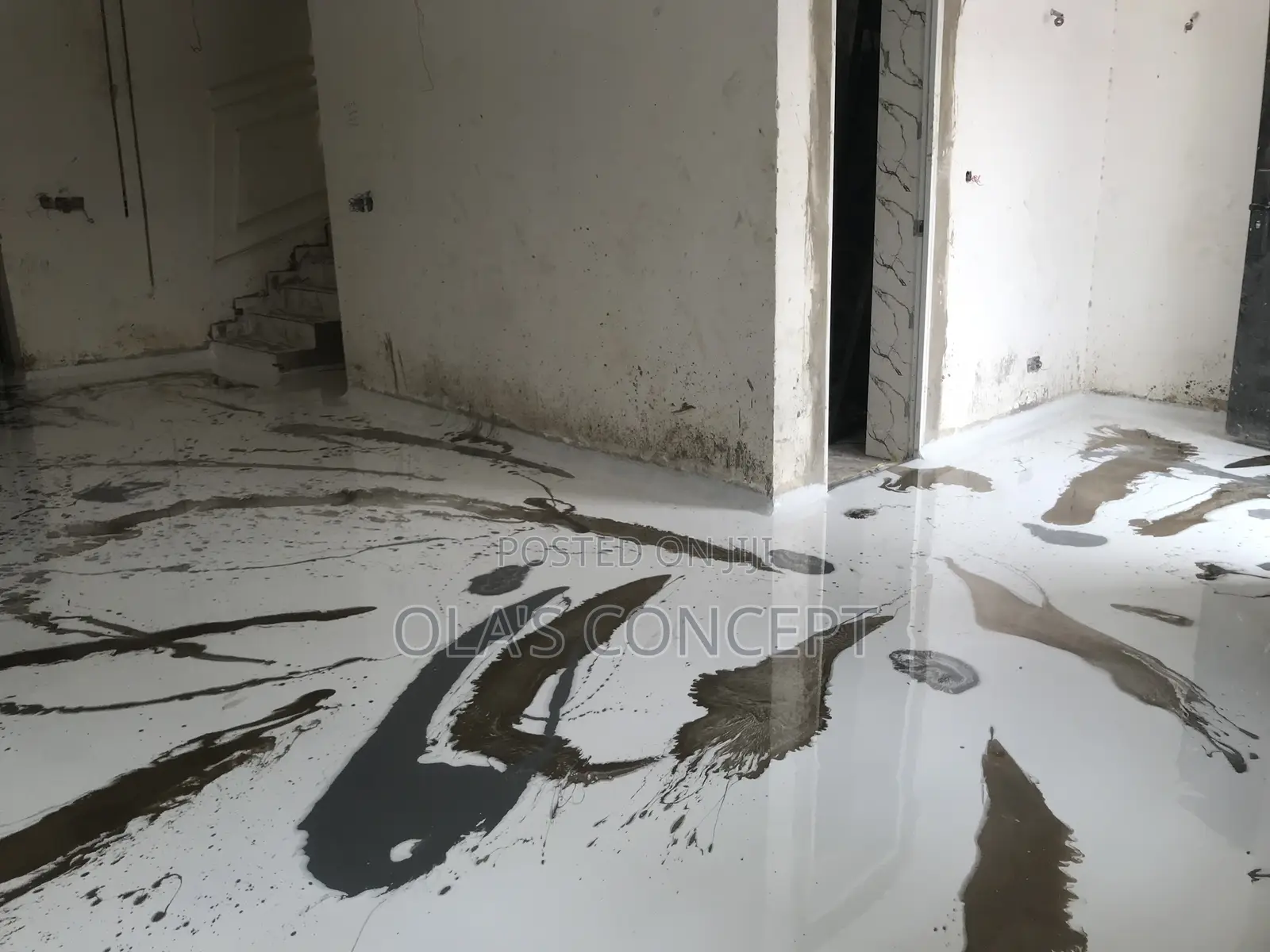 Decorative Metallic Epoxy Flooring