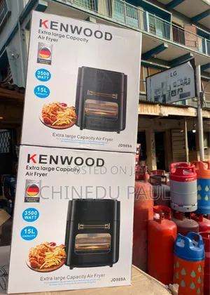 Extra Large 15l Kenwood Digital Transparent Airfryer