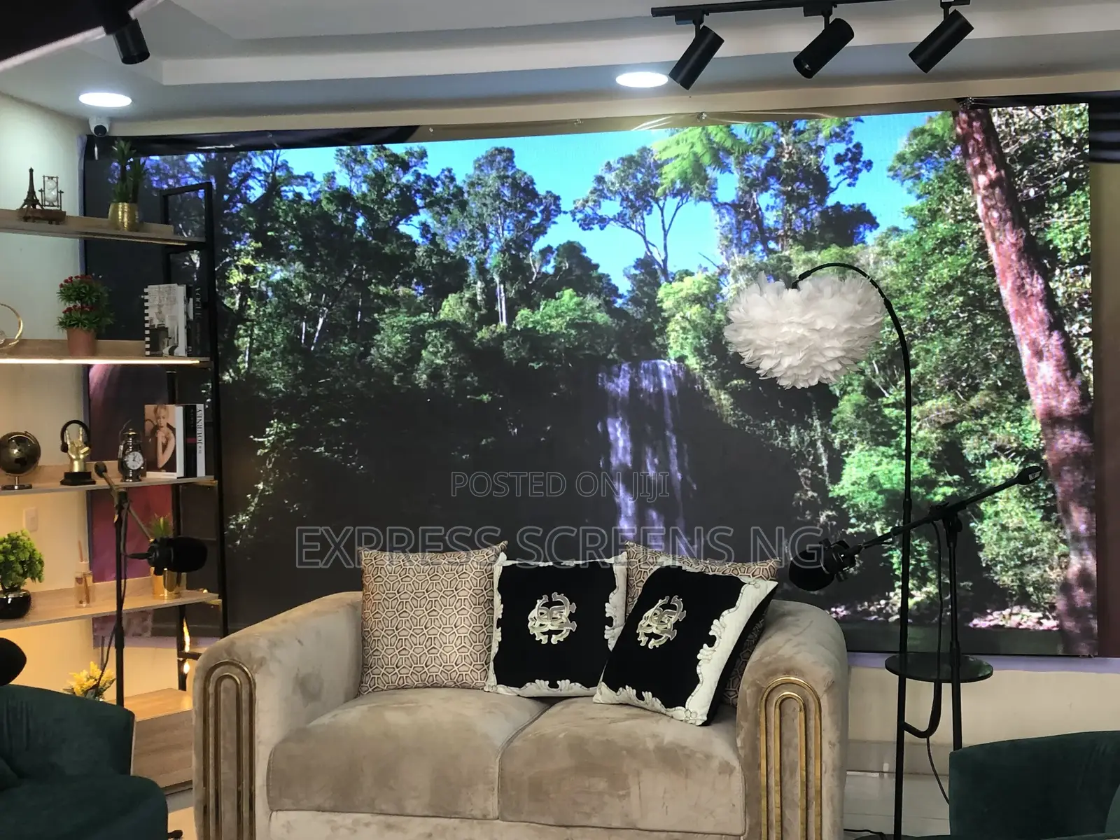 Tv’S, Radio Stations and Podcasts Studio Led Display Ready Screens