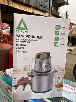 20l Big Bowl Trifone Yam Pounder Multifunctional Food Machine
