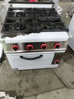 4 Gas Burner With Oven