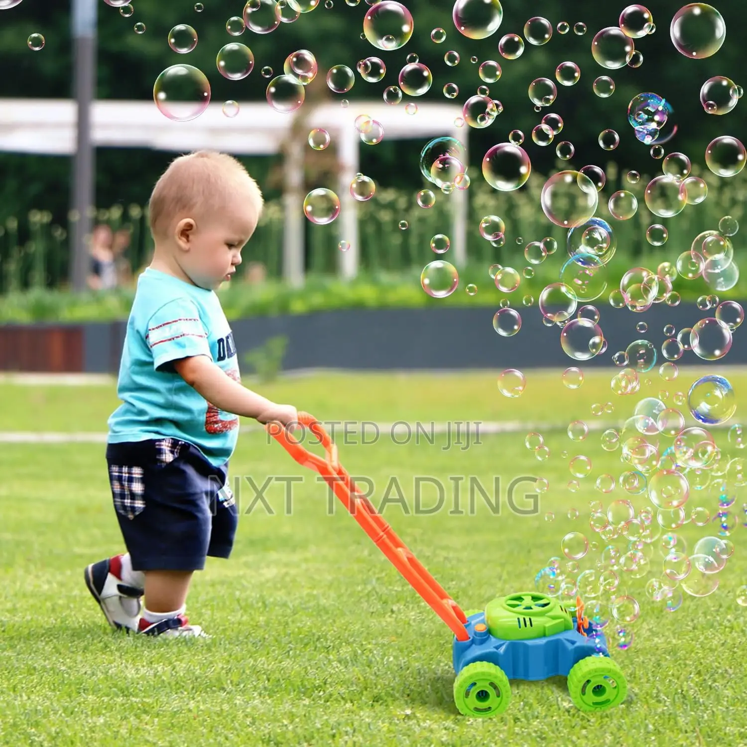 Pustefix Bubble-mower – Premium Engineered Electric Bubble Lawnmower