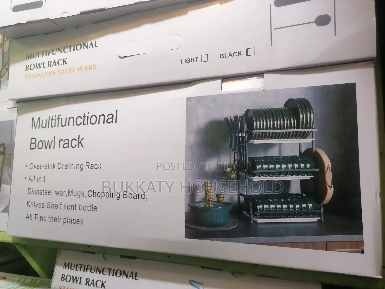 Multifunctional Bowl Rack