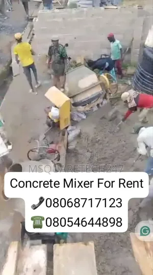 Concrete Mixer For Hiring