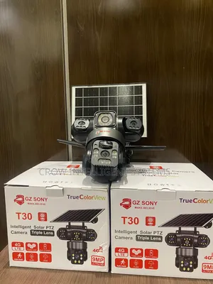 Intelligent Solar Camera T31 3-Lens PTZ