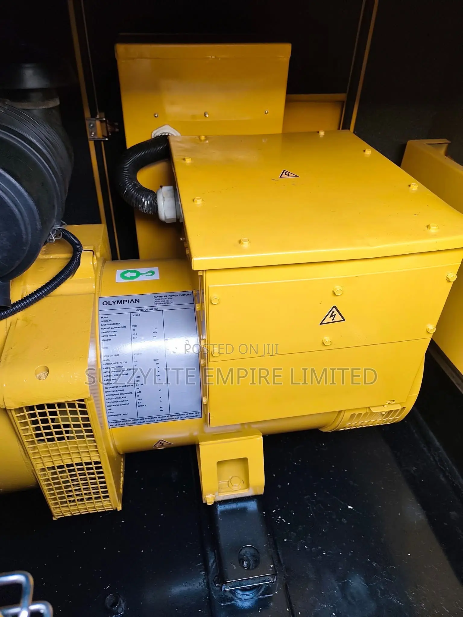 65kva Cat Perkins Engine Soundproof Generator Used