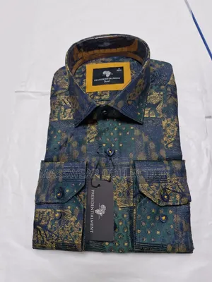 Men's Flower Design Shirt