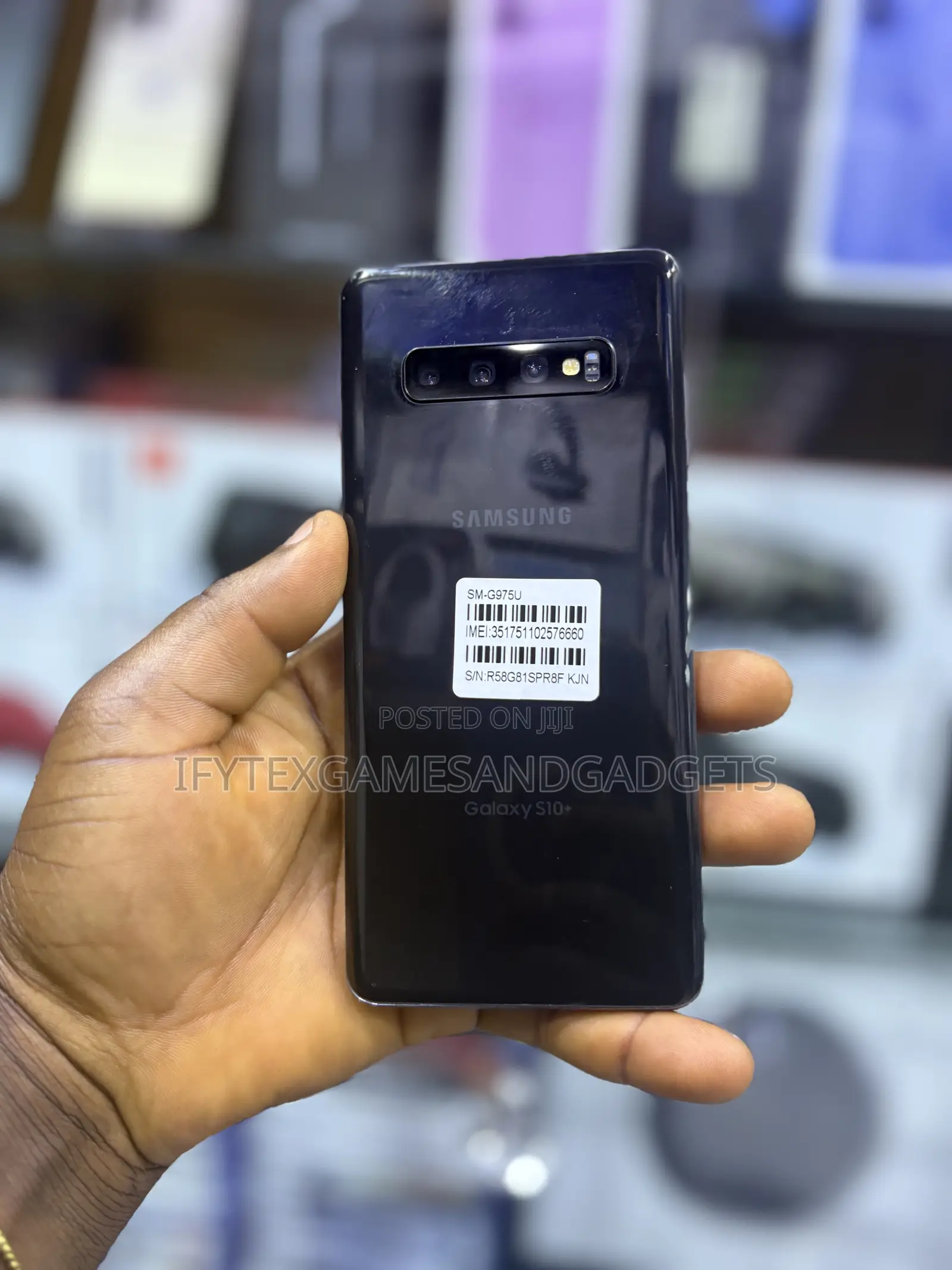 Samsung Galaxy S10 Plus 128 GB Black