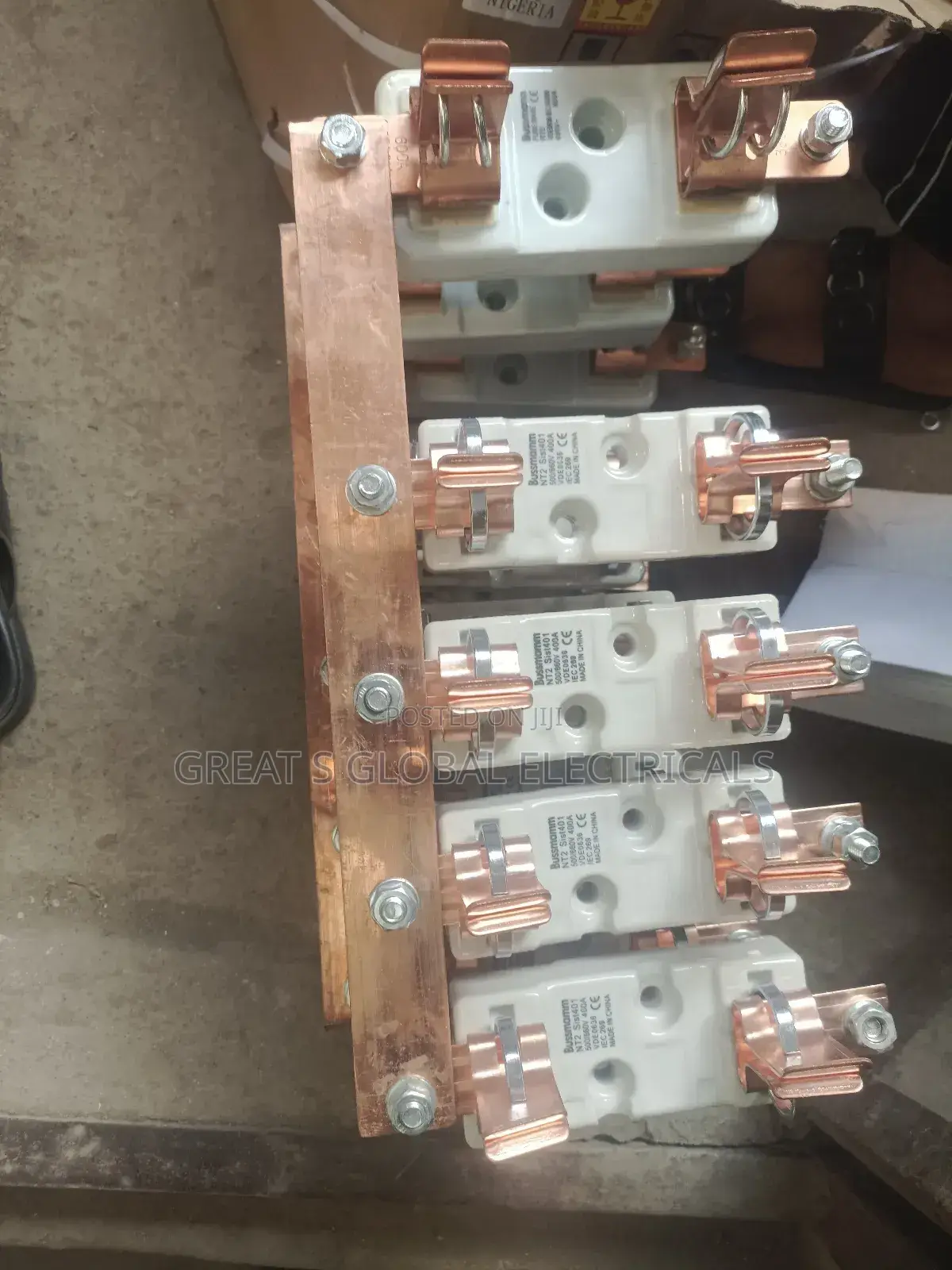 Copper Fuse Base
