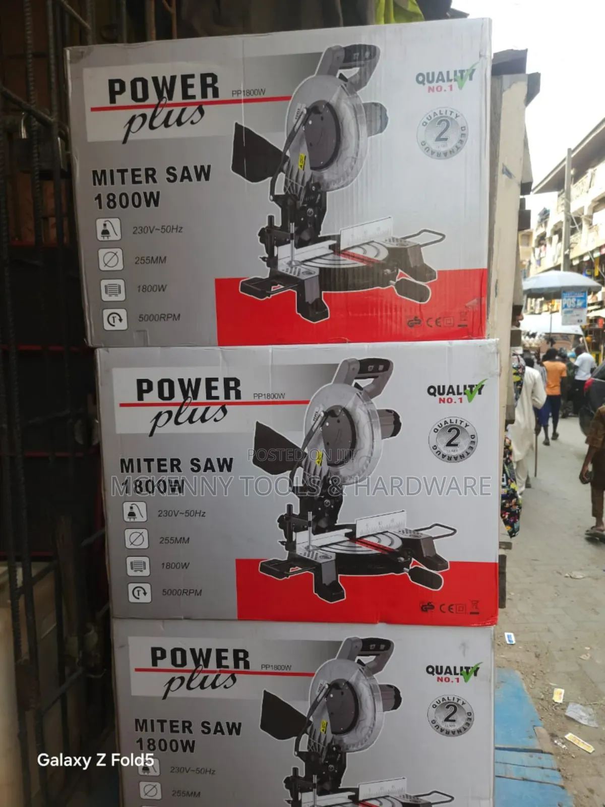 Power Plus Professional Model Ag1801w Compound Miter Saw