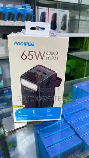 Foomee 60000mah 65watts Laptop Powerbank