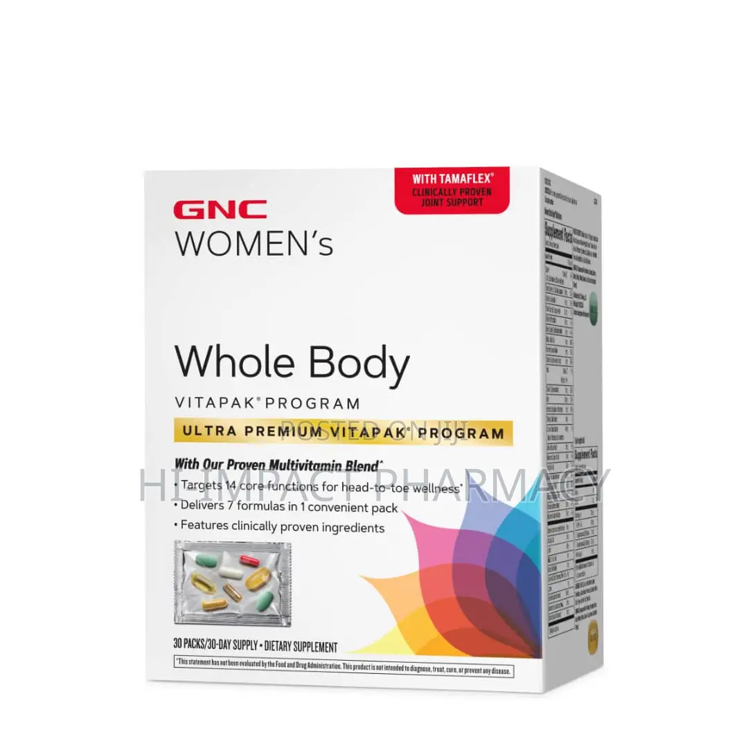 GNC Women's Wholebody Vitapak X30 Satchets