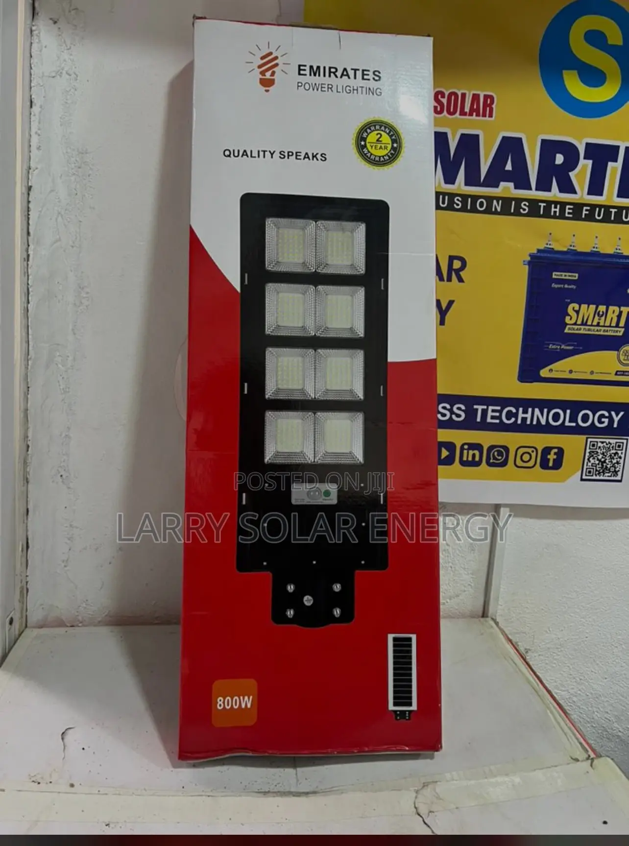800w Solar Street Light