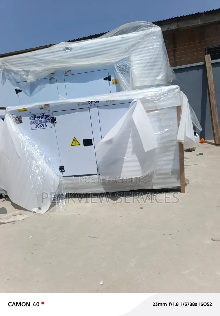 Perkins 30kva Soundproof Diesel Generator
