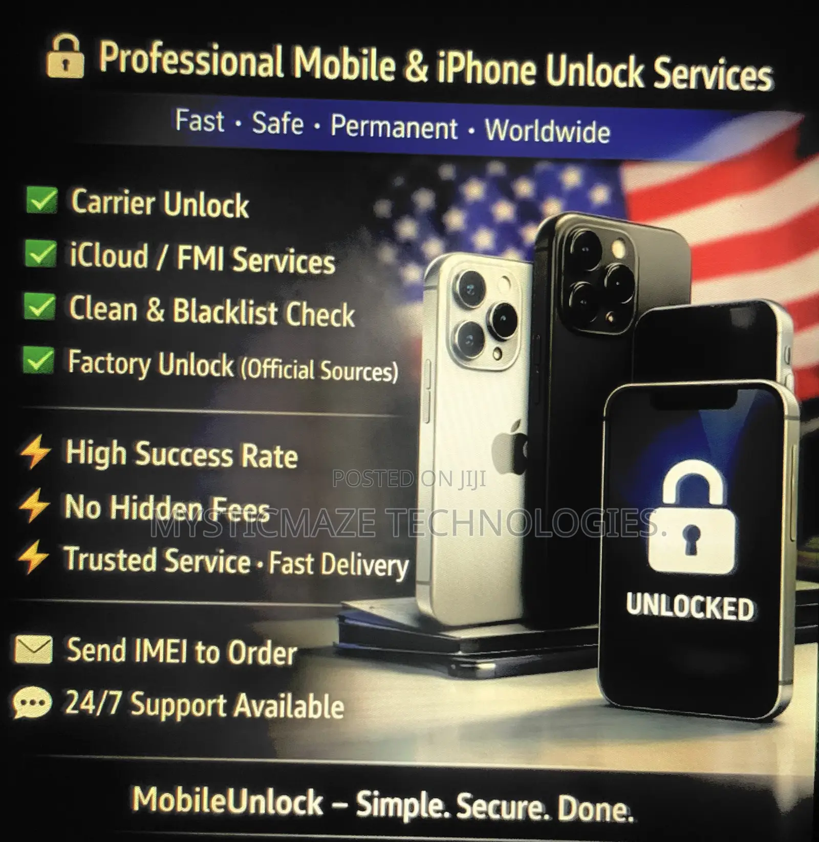 Professional Mobile iPhone Unlocking Services