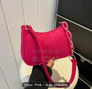 Ladies Elegant Pink Shoulder Bag