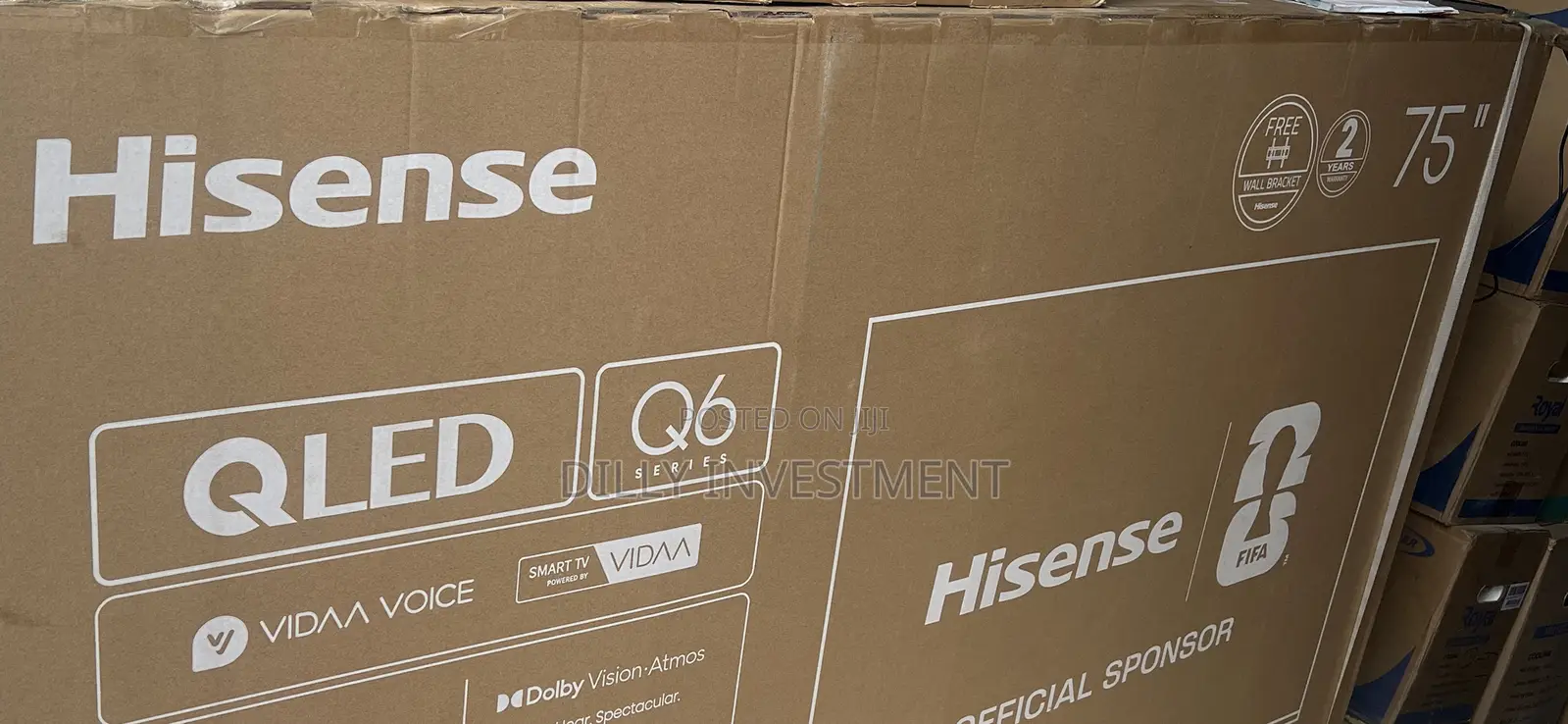 75qled Hisense Television