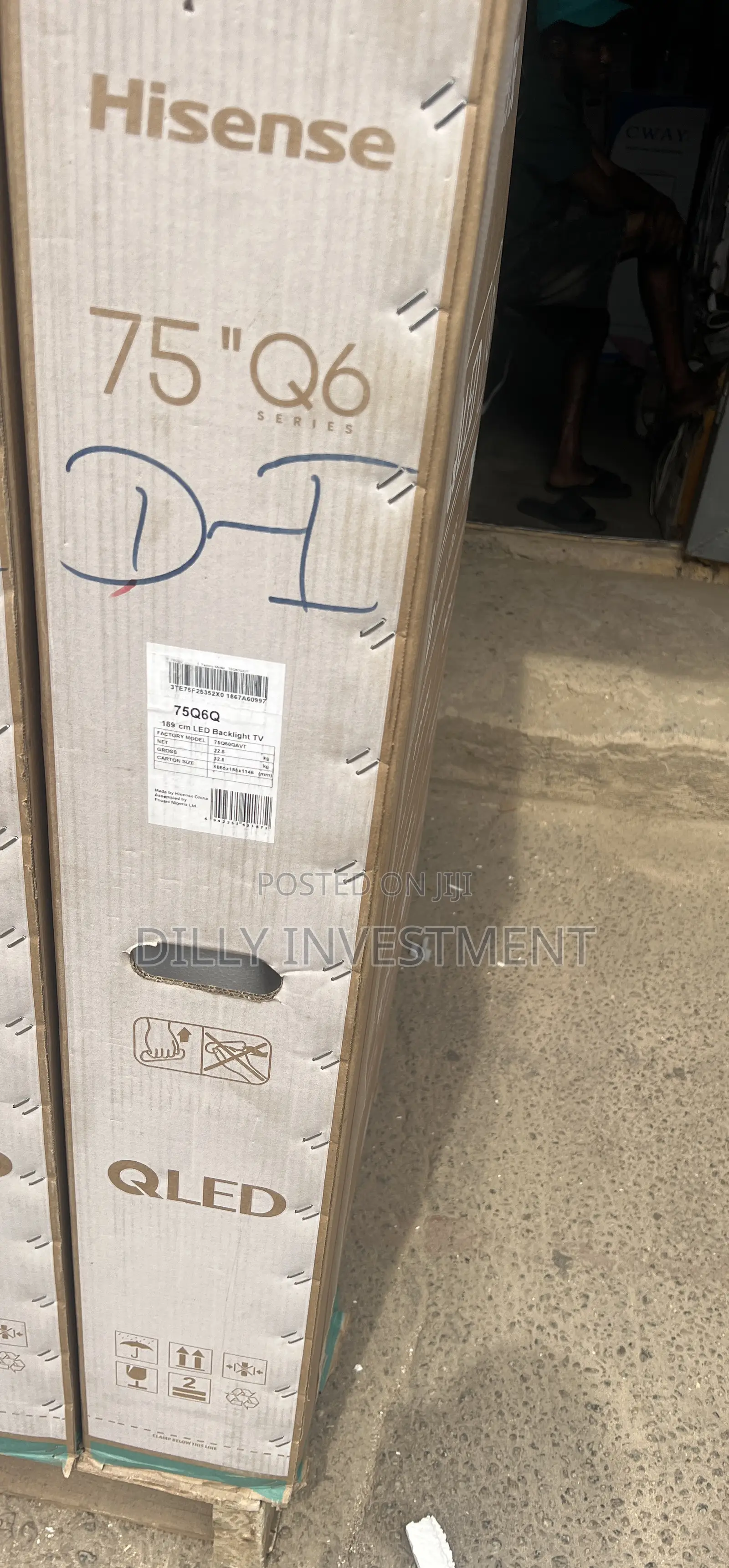 75qled Hisense Television