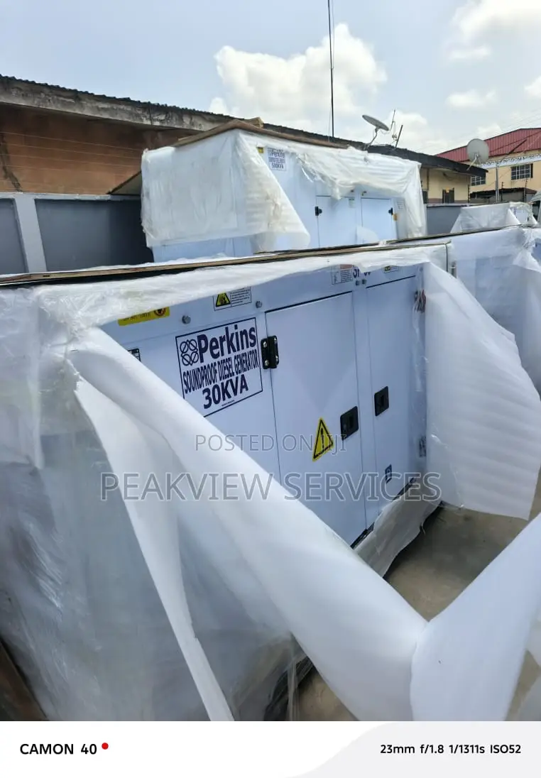 Perkins 30kva Silent Power Generator