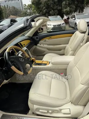 Lexus SC Cabriolet 2003 Black