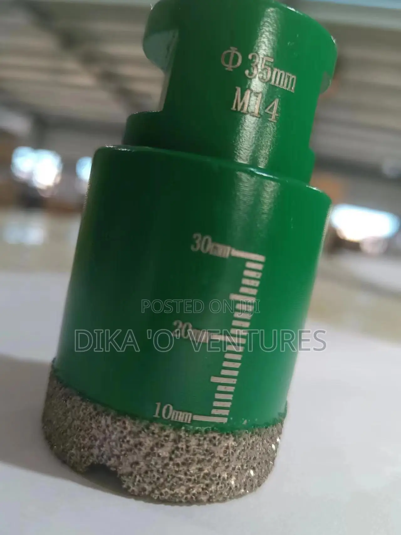 Accum Brazed Diamond Drill Bit, M14 Thread Core Drill Bit