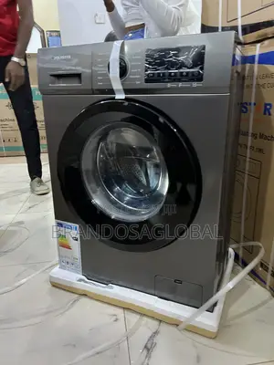 High-Performance Polystar 6kg Black Front Load Washer [Pv-Twd7.1gl]