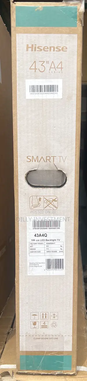 Hisense 43inches Smart Television