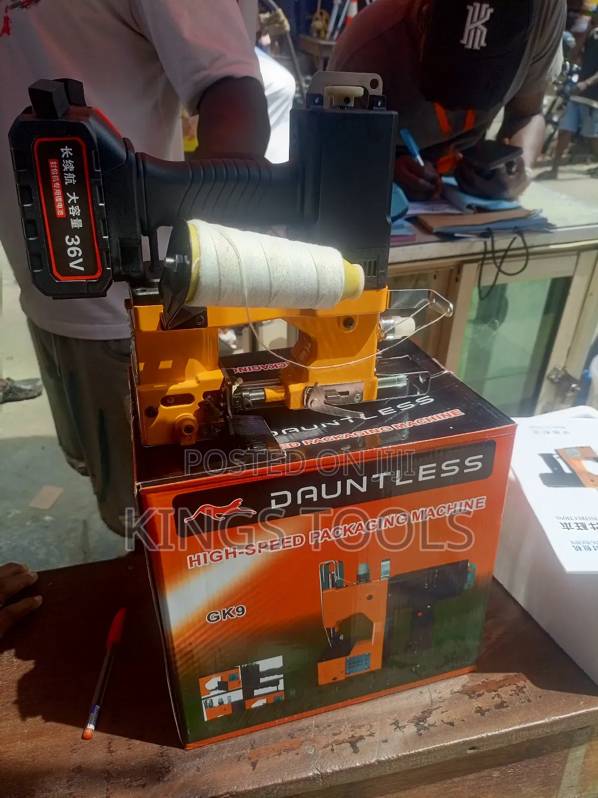 Cordless Beg Packaging Machine or Beg Closer Machine