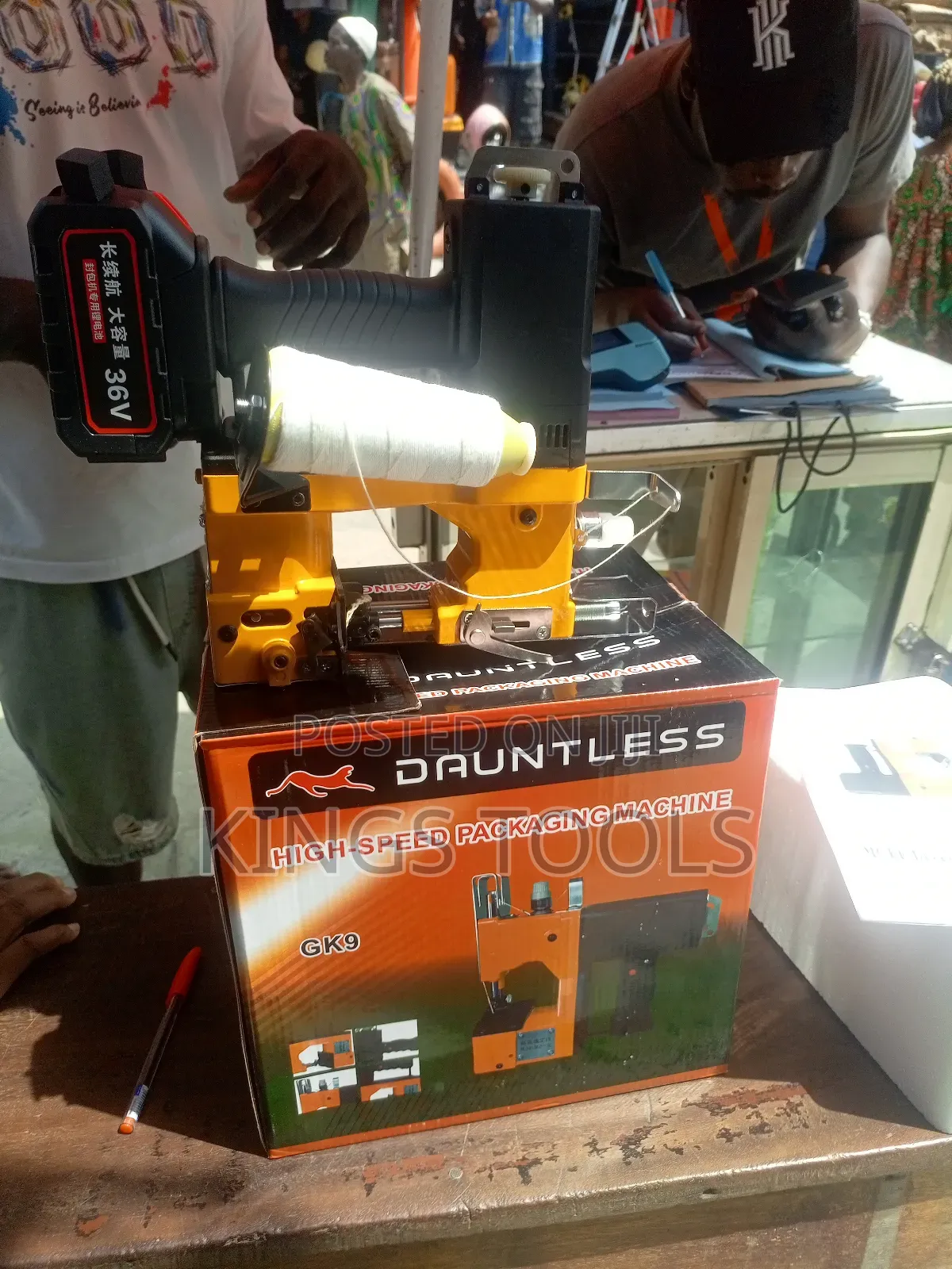 Cordless Beg Packaging Machine or Beg Closer Machine