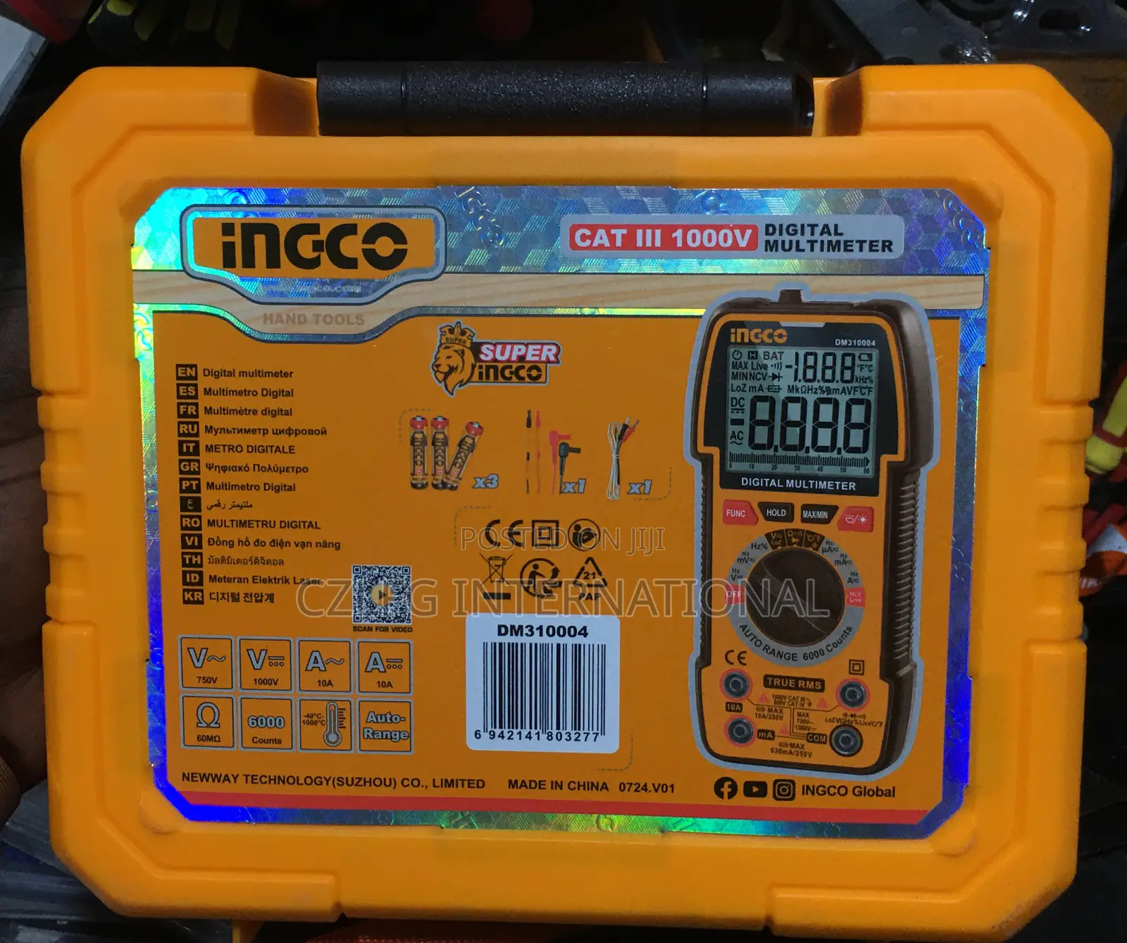 1000volts Digital Multi Meter