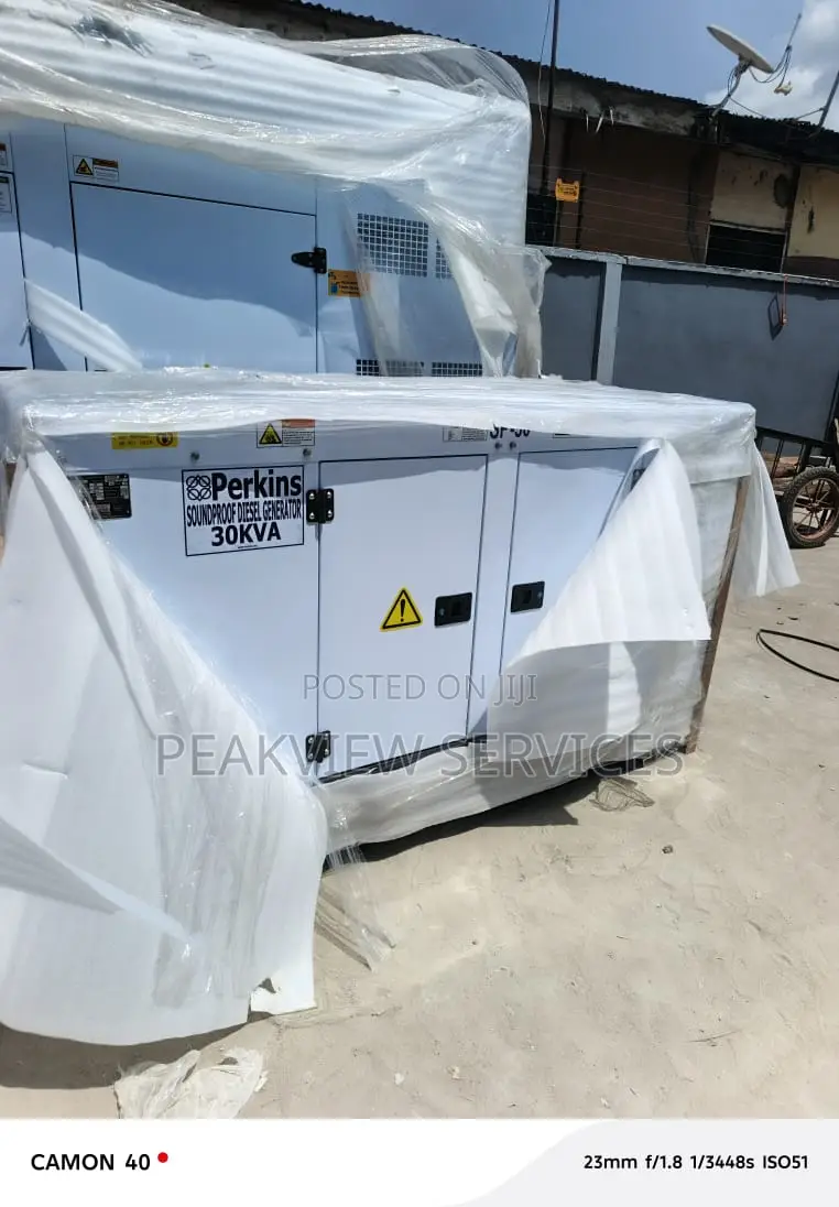 Perkins 30kva Low Noise Generator