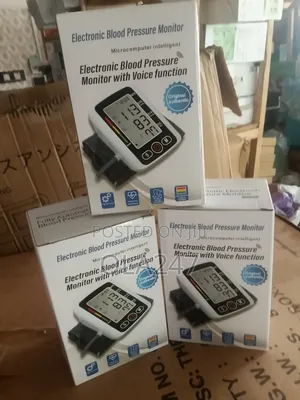 Electronic Blood Pressure Monitor With Voice Function - Authentic