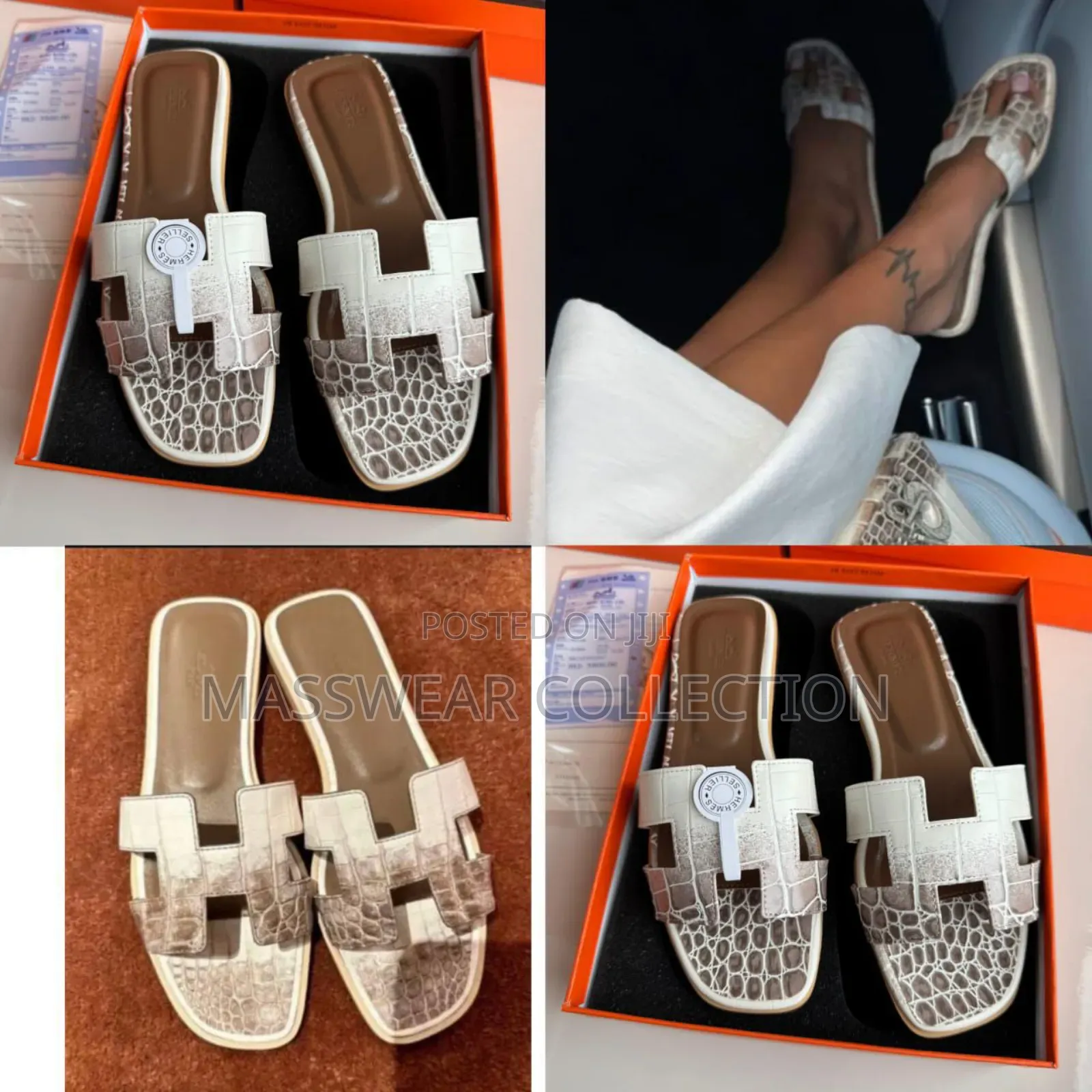 Hermes Female Slippers