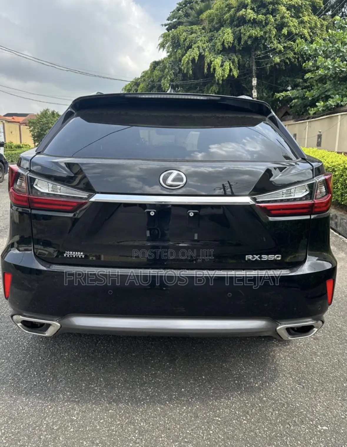 Lexus RX 350 FWD 2019 Black for sale - FRESH AUTOS BY TEEJAY LIMITED ...