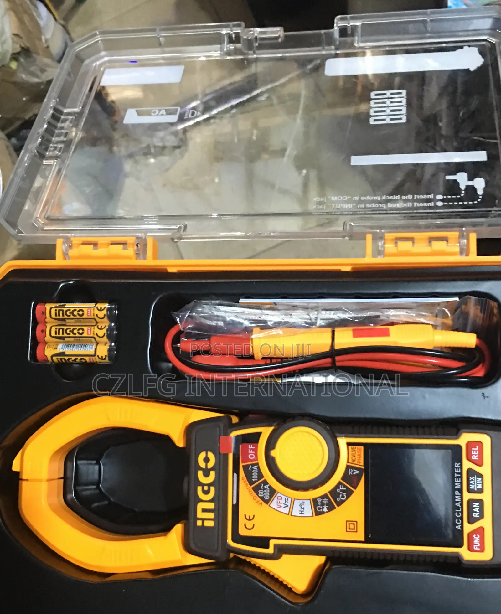 1000amps With Dc Voltage Measure Digital Ac Clamp Meter