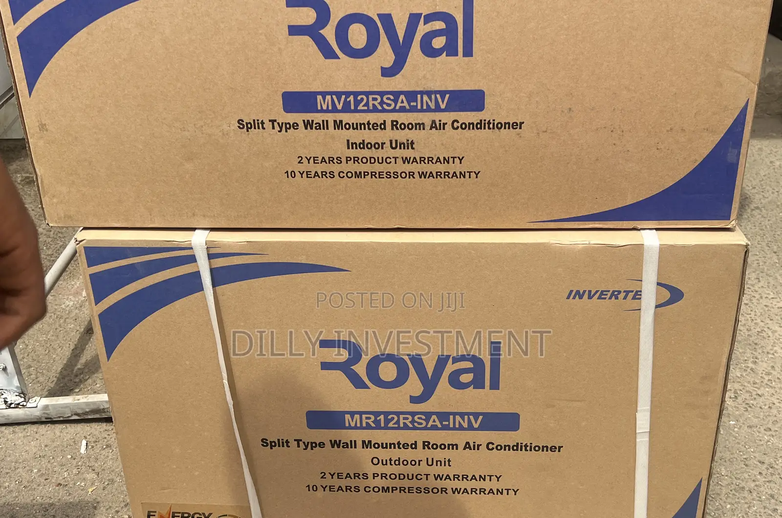 Royal 1.5hp Inverter Aircondition With Kits