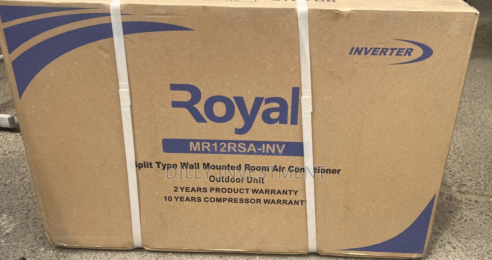 Royal 1.5hp Inverter Aircondition With Kits