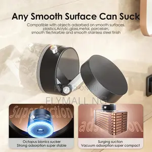 Vacuum Magnetic Phone Holder Hands Free Foldable Suction Mount