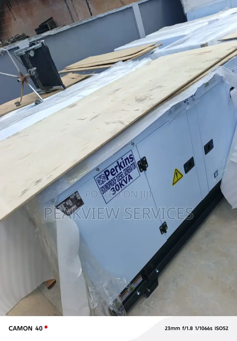 30kva Perkins Covered Generator