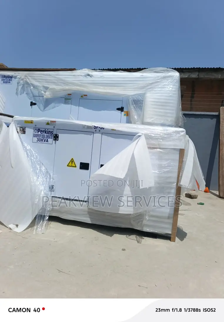Perkins 30kva Canopied Generator